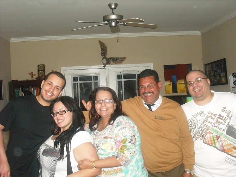 The Family looking crazy